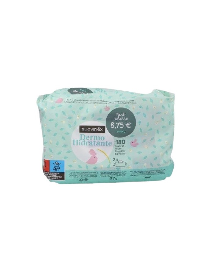 Suavinex Dermo Moisturizing Wipes 3x60