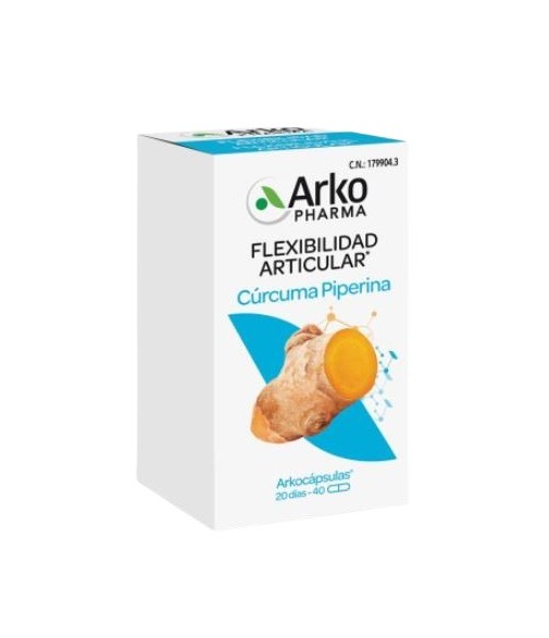 Arkocapsulas Curcuma 40 cápsulas