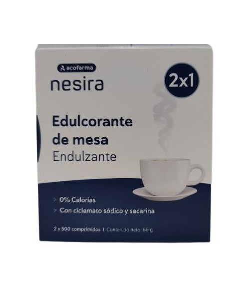 Acofarma Tabletop Sweetener 2 x 500 Tablets