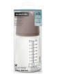 Suavinex Zero Zero Biberón Anticólico Silicona Deep T/M +3m 270ml