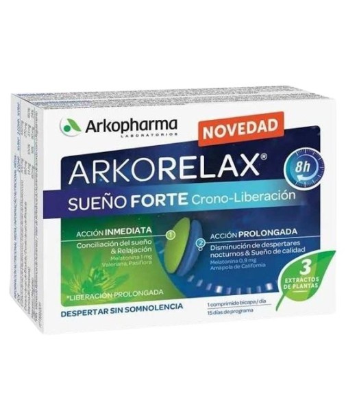 Arkorelax Sueno Forte 30 bilayer tablets