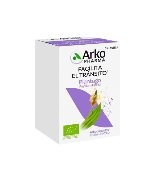 Arkocaps Plantago 100 cápsulas Mucivital
