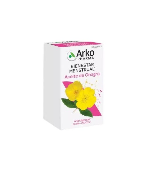 Arkofluido Ac Onagra 200 cápsulas