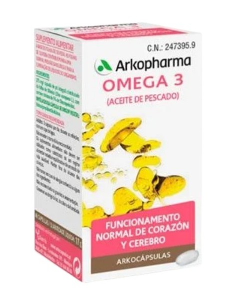 Aceite de Salmon Arkocaps 50 Perlas