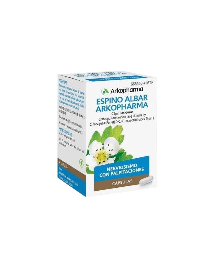 Arkocapsulas Espino Albar 350 mg 48 cápsulas