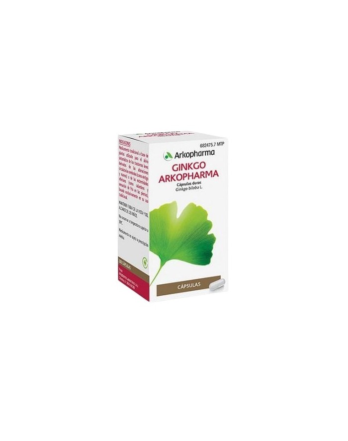 Arkocapsulas Ginkgo 180 mg 200 cápsulas