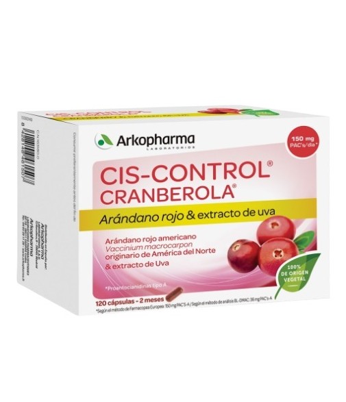 Arko Cranberola 140 mg 120 cápsulas