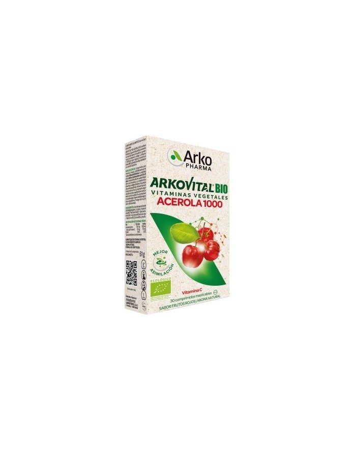 Arkovital Acerola 1000 Vitamin C 30 tablets