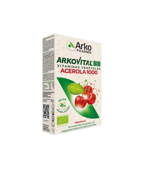 Arkovital Acerola 1000 Vitamin C 30 tablets