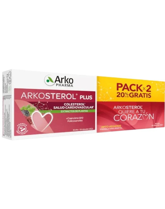 Arkosterol Plus Pack 30 capsules X 2
