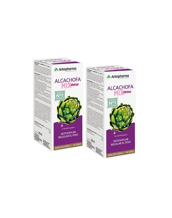 Arkofluido Alcachofa Mix Detox 280 ml X 2