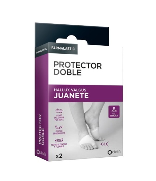 Farmalastic Protector de Juanete Talla Única 2 Unidades