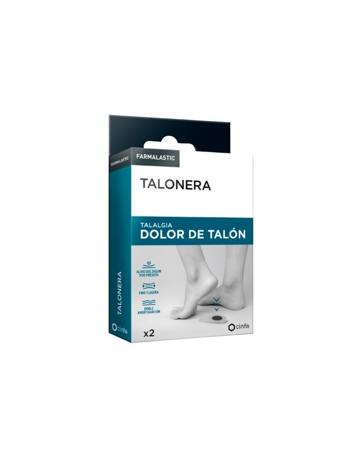 Farmalastic Talonera Dolor de Talón Talla G 2 unidades