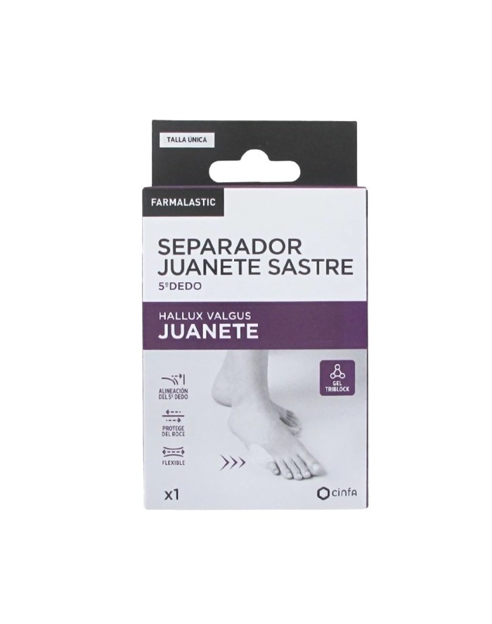 Farmalastic Bunion Separator Tailor's 5th Toe Hallux Valgus