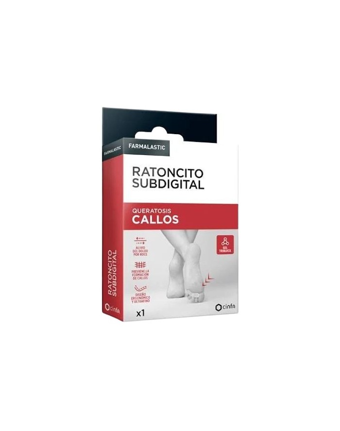 Farmalastic Ratoncito Subdigital Queratosis Callos Pie Derecho