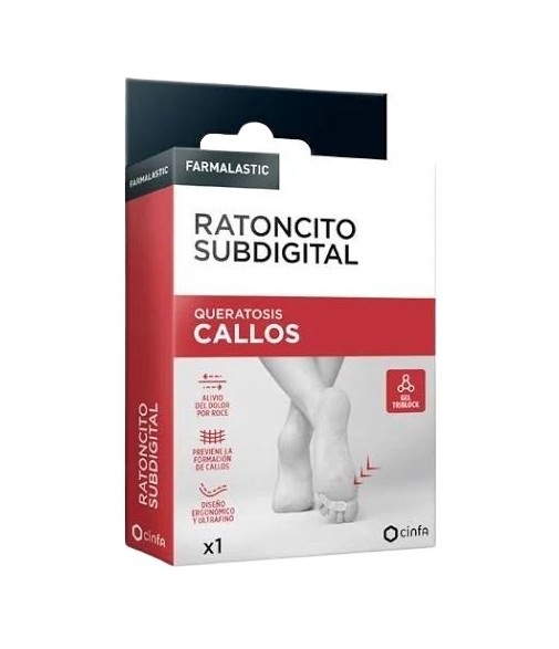 Farmalastic Ratoncito Subdigital Queratosis Callos Pie Derecho