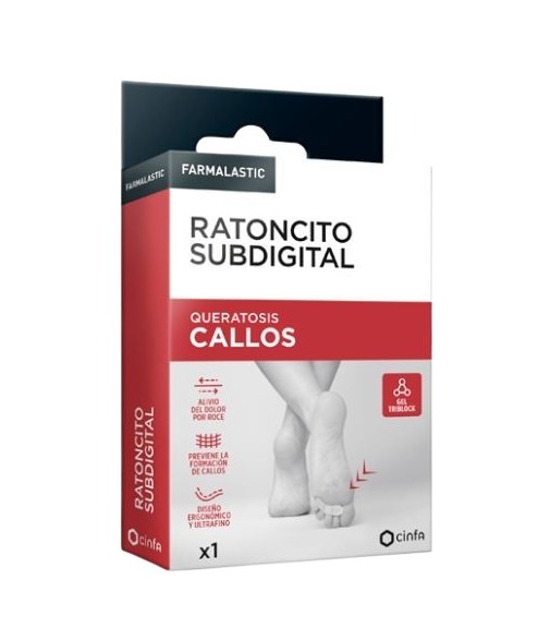 Farmalastic Subdigital Mouse Keratosis Calluses Left Foot