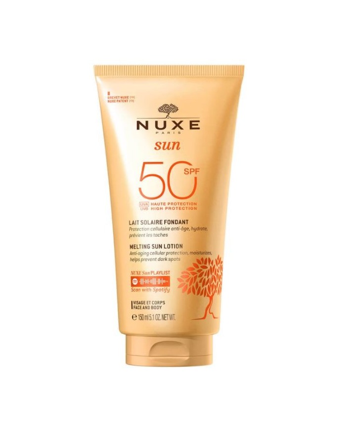 Nuxe Sun High Protection Melting Sun Milk SPF 50 150 ml