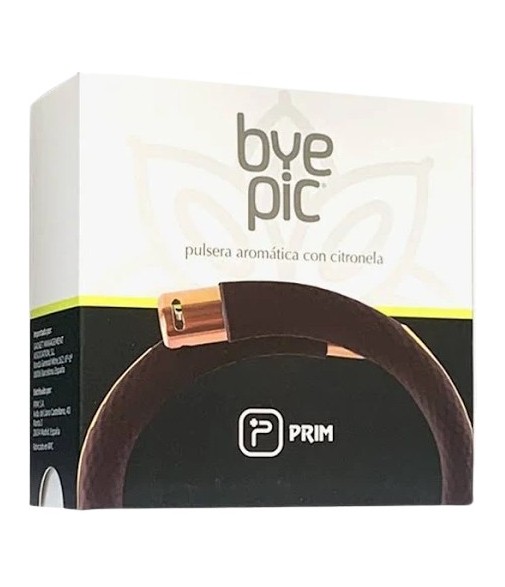 Bye Pic Aromatic Bracelet Adult Black Citronella 1 Unit