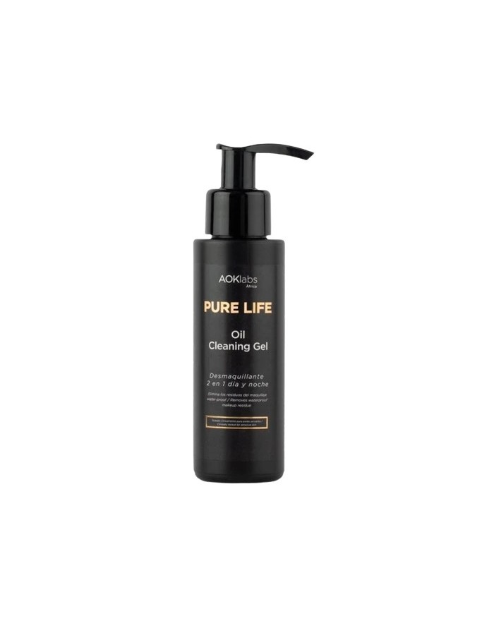 AOKlabs Pure Life Oil Cleaning Gel 2 en 1 Limpieza Profunda Día y Noche 100 ml