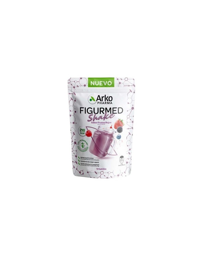 Figurmed Shake Sabor Frutos Rojos 350 G