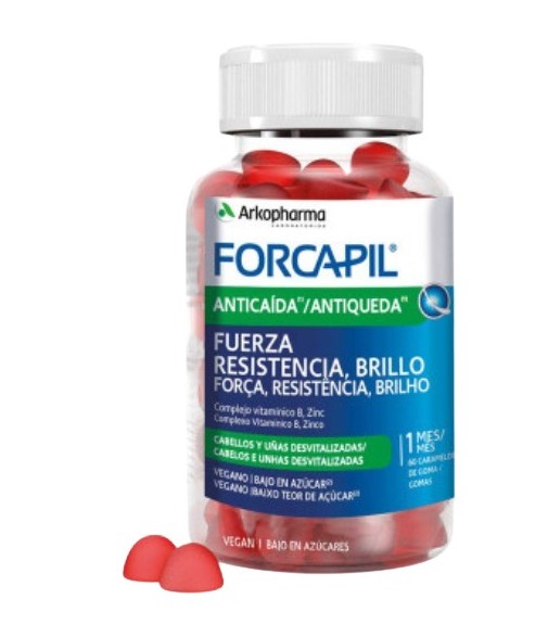 Forcapil Crecimiento 60 Caramelos Goma