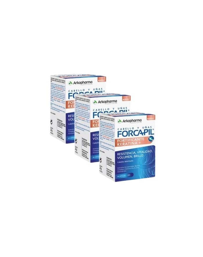 Forcapil Fortifican Keratin 60 capsules 2+1