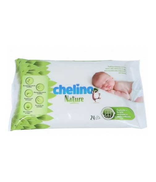 Chelino Nature Toallitas Infantiles 24 Unidades
