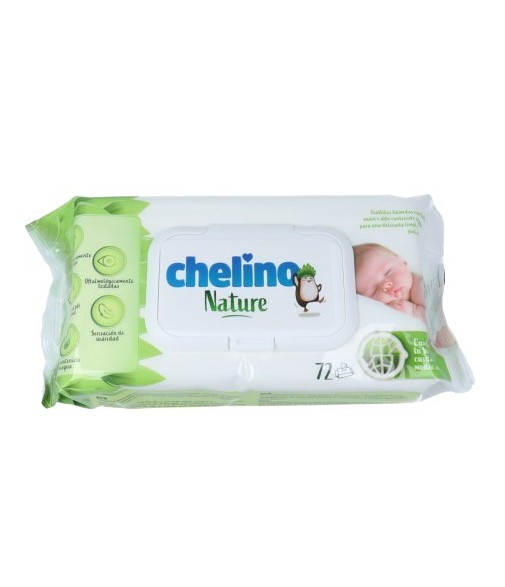 Chelino Nature Toallitas Infantiles 72 Unidades