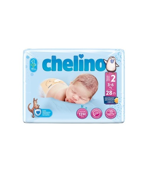 Chelino Love Newborn Diaper Size 2 28 Units