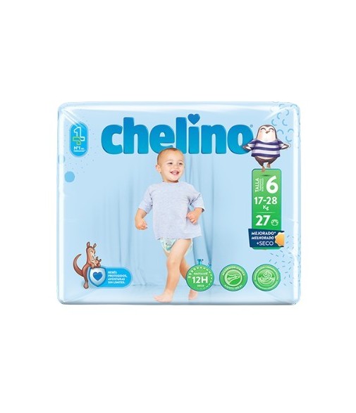 Chelino Love Junior Pañal Talla 6 27 Unidades