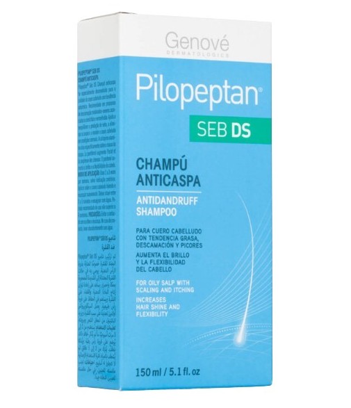 Pilopeptan Seb DS Champú Anticaspa 150 ml