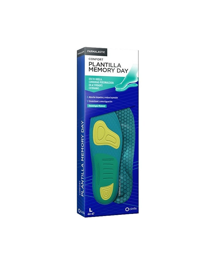 Farmalastic Memory Day Insole Size L 2 Units