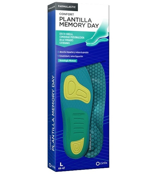 Farmalastic Memory Day Insole Size L 2 Units