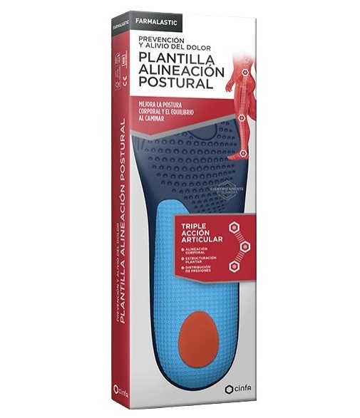 Farmalastic Plantilla Terapéutica Alineación Postural 2 Talla EG Unidades