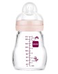 Mam Biberon Cristal Feel Good Rosa +0 Meses 170 ml