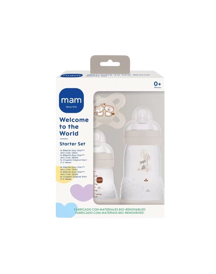 Mam Anti-Colic Starter Set Neutral +0 Months