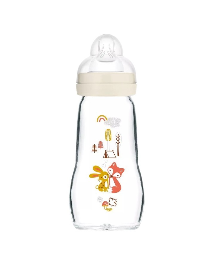 Mam Biberon Cristal Feel Good Neutro +2 Meses 260 ml