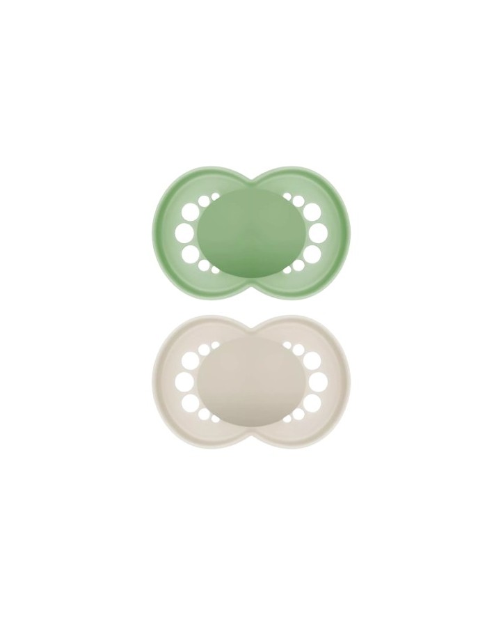 Mam Original Pure Silicone Pacifier +6 Months 2 Units