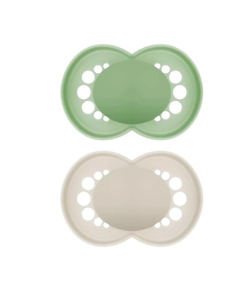 Mam Original Pure Silicone Pacifier +6 Months 2 Units