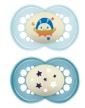 Mam Night Silicone Pacifier Blue S169 2 Units