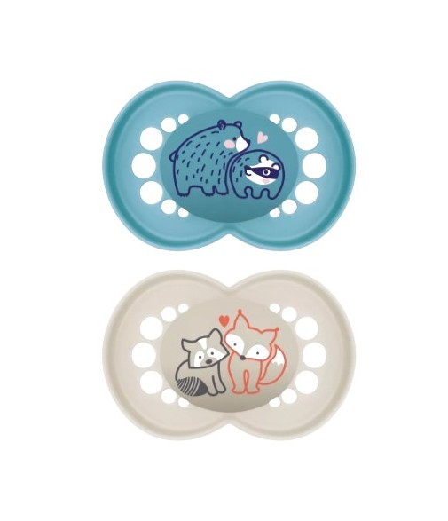 Mam Original Pure Silicone Pacifier +16 Months 2 Units