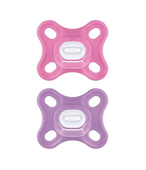 Mam Chupete Silicona Comfort RN +0 Meses Pack Doble