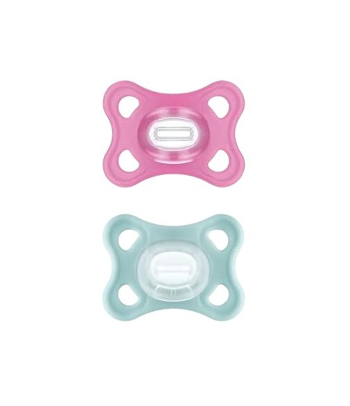Mam Comfort Silicone Pacifier Pink 3-12 Months 2 Units