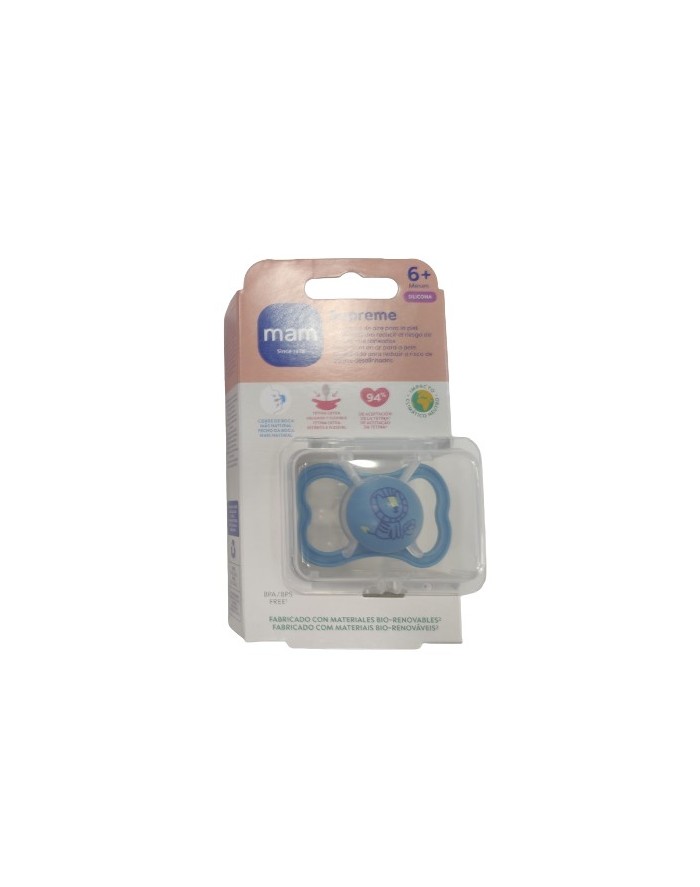 Mam Supreme Silicone Pacifier Blue S253 +6 Months
