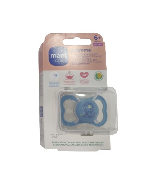 Mam Supreme Silicone Pacifier Blue S253 +6 Months