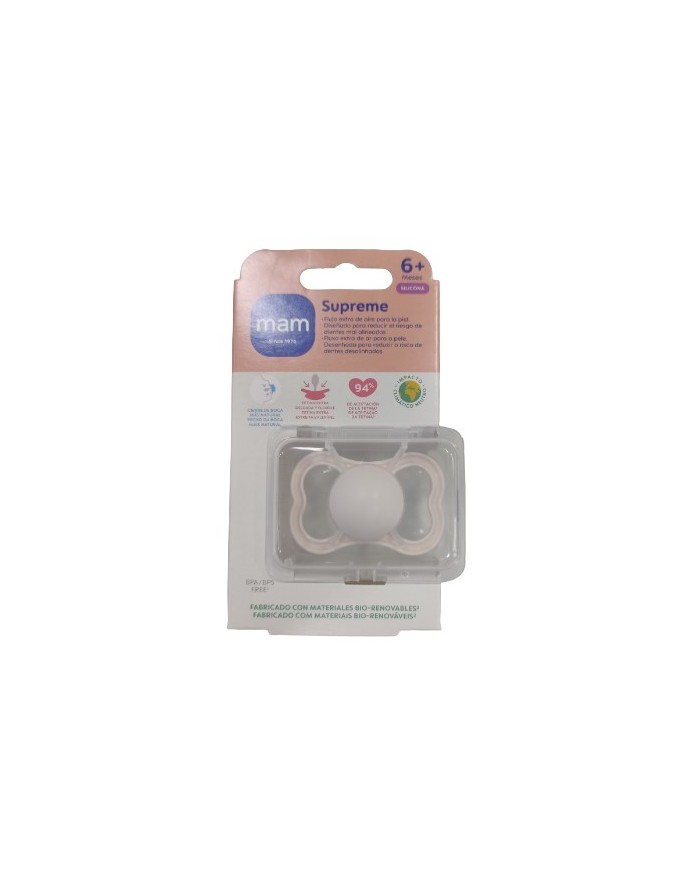 Mam Supreme Silicona Neutro S255 +6 Meses