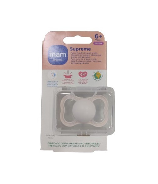Mam Supreme Silicona Neutro S255 +6 Meses