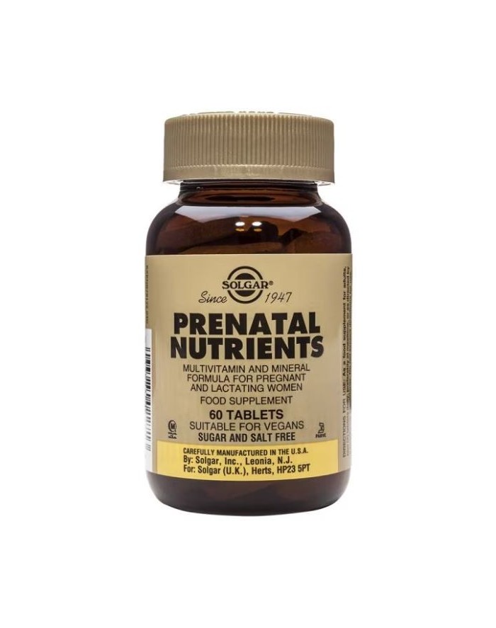 Solgar Prenatal Nutrients 60 Tablets
