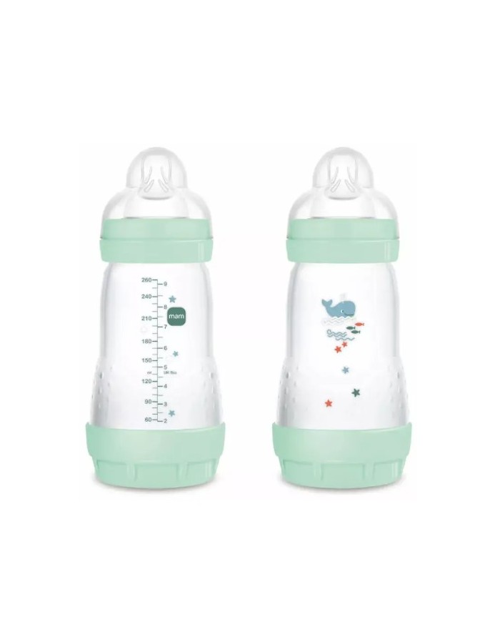 Mam Easy Anti-Colic Bottle +4 Months 2 Units